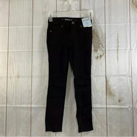 Cat & Jack Skinny Ultimate Stretch Black Pants 7 - Picture 1 of 3